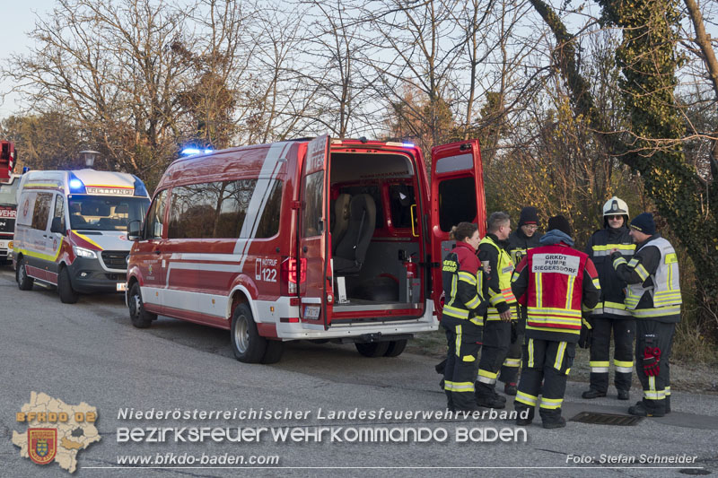 20241201_Mann stirbt bei verehrenden Wohnhausbrand in Landegg Gemeinde Pottendorf Noe Foto: Stefan Schneider BFKDO BADEN 20241201_Mann stirbt bei verehrenden Wohnhausbrand in Landegg Gemeinde Pottendorf Noe Foto: Stefan Schneider BFKDO BADEN