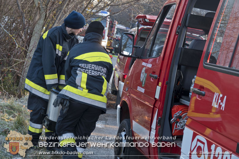 20241201_Mann stirbt bei verehrenden Wohnhausbrand in Landegg Gemeinde Pottendorf Noe Foto: Stefan Schneider BFKDO BADEN 20241201_Mann stirbt bei verehrenden Wohnhausbrand in Landegg Gemeinde Pottendorf Noe Foto: Stefan Schneider BFKDO BADEN