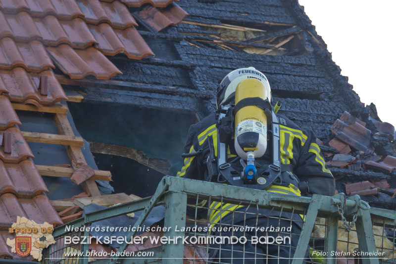 20241201_Mann stirbt bei verehrenden Wohnhausbrand in Landegg Gemeinde Pottendorf Noe Foto: Stefan Schneider BFKDO BADEN 20241201_Mann stirbt bei verehrenden Wohnhausbrand in Landegg Gemeinde Pottendorf Noe Foto: Stefan Schneider BFKDO BADEN