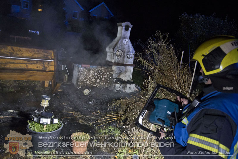 20241202_Nächtlicher Hüttenbrand in Kottingbrunn  Foto: Stefan Schneider BFKDO BADEN