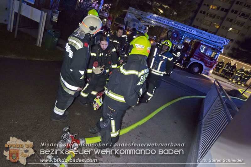 20241204_Feuerwehr rettet Katze aus Brandwohnung in Traiskirchen-Möllersdorf Foto: Stefan Schneider BFKDO BADEN