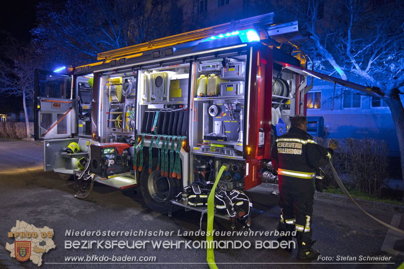 20241204_Feuerwehr rettet Katze aus Brandwohnung in Traiskirchen-Möllersdorf Foto: Stefan Schneider BFKDO BADEN