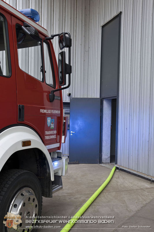 20241213_Brand im Betrieb eines Energieversorgers in Tribuswinkel   Foto: Stefan Schneider BFKDO BADEN