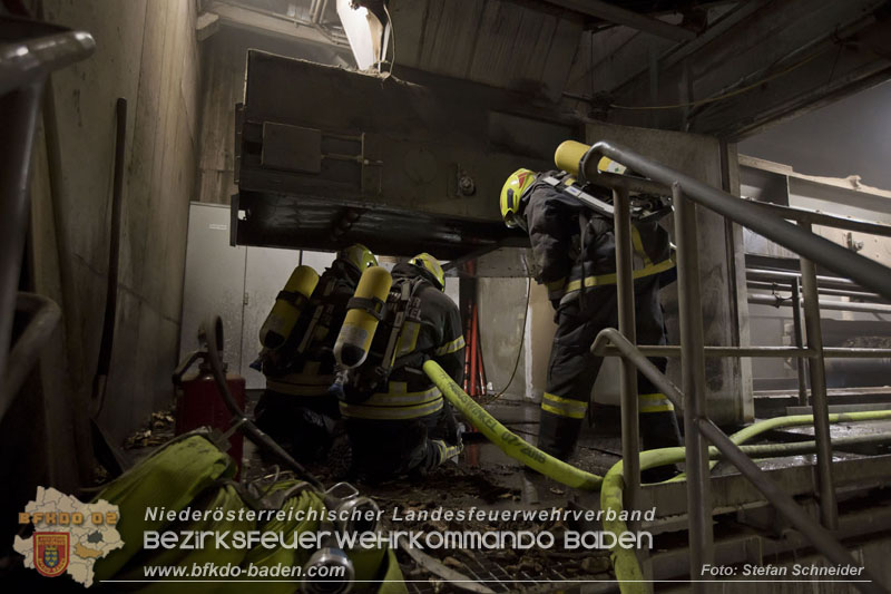 20241213_Brand im Betrieb eines Energieversorgers in Tribuswinkel   Foto: Stefan Schneider BFKDO BADEN