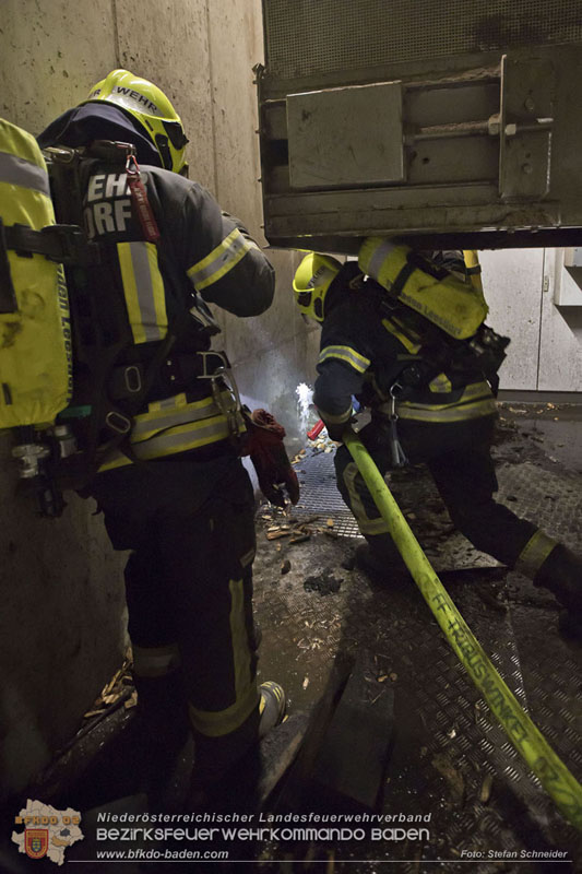 20241213_Brand im Betrieb eines Energieversorgers in Tribuswinkel Foto: Stefan Schneider BFKDO BADEN