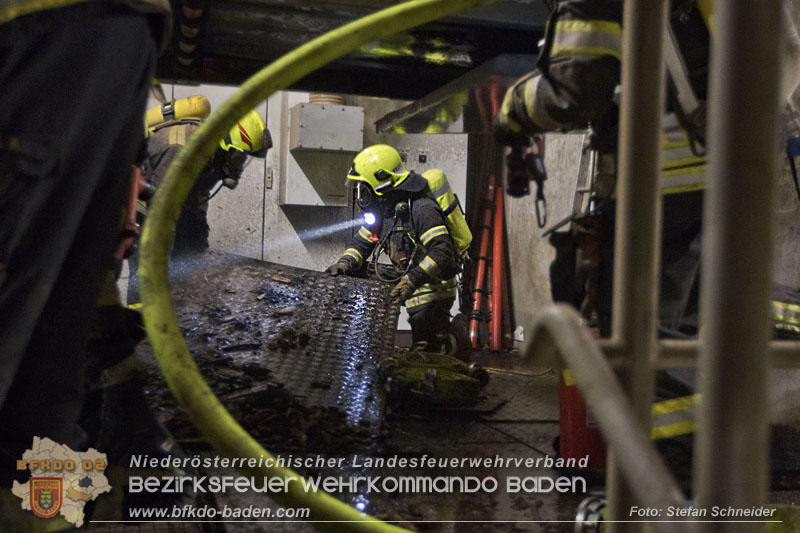 20241213_Brand im Betrieb eines Energieversorgers in Tribuswinkel Foto: Stefan Schneider BFKDO BADEN