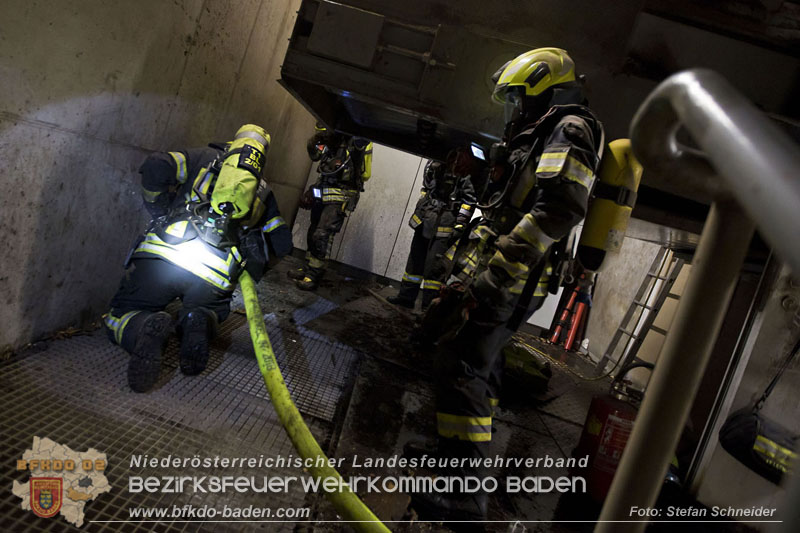 20241213_Brand im Betrieb eines Energieversorgers in Tribuswinkel Foto: Stefan Schneider BFKDO BADEN