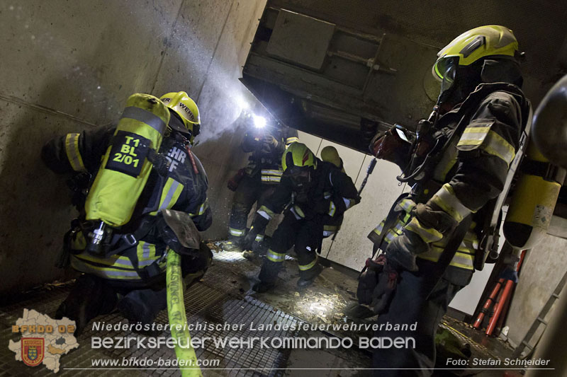 20241213_Brand im Betrieb eines Energieversorgers in Tribuswinkel Foto: Stefan Schneider BFKDO BADEN