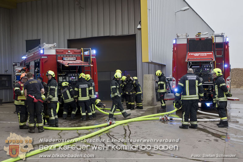 20241213_Brand im Betrieb eines Energieversorgers in Tribuswinkel Foto: Stefan Schneider BFKDO BADEN