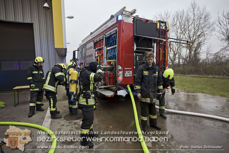 20241213_Brand im Betrieb eines Energieversorgers in Tribuswinkel Foto: Stefan Schneider BFKDO BADEN