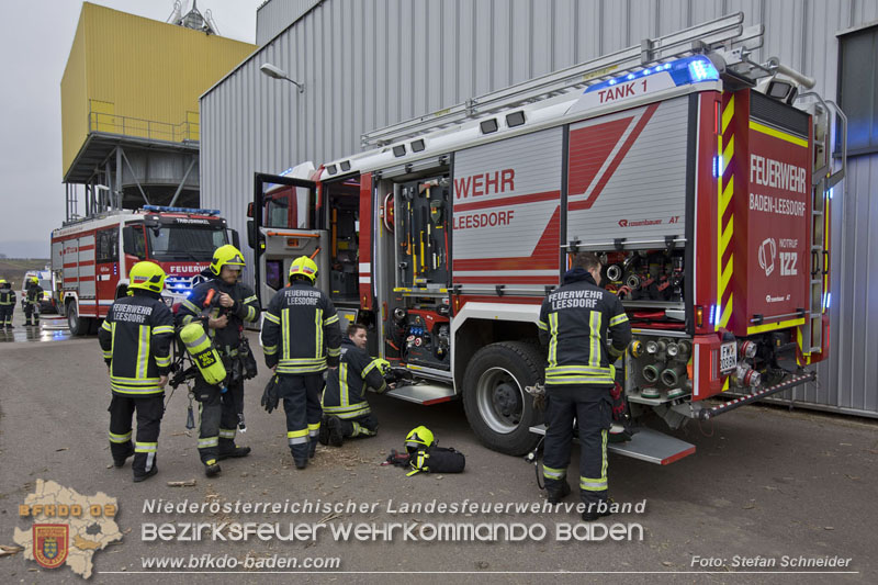 20241213_Brand im Betrieb eines Energieversorgers in Tribuswinkel Foto: Stefan Schneider BFKDO BADEN