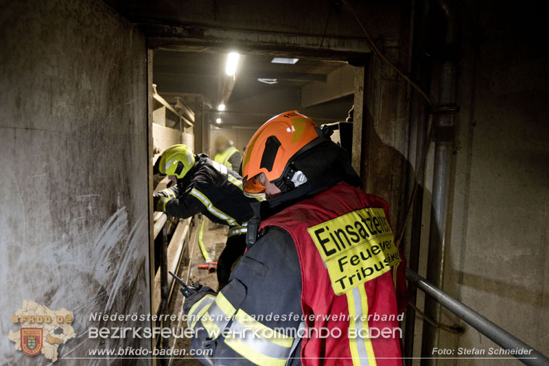 20241213_Brand im Betrieb eines Energieversorgers in Tribuswinkel Foto: Stefan Schneider BFKDO BADEN