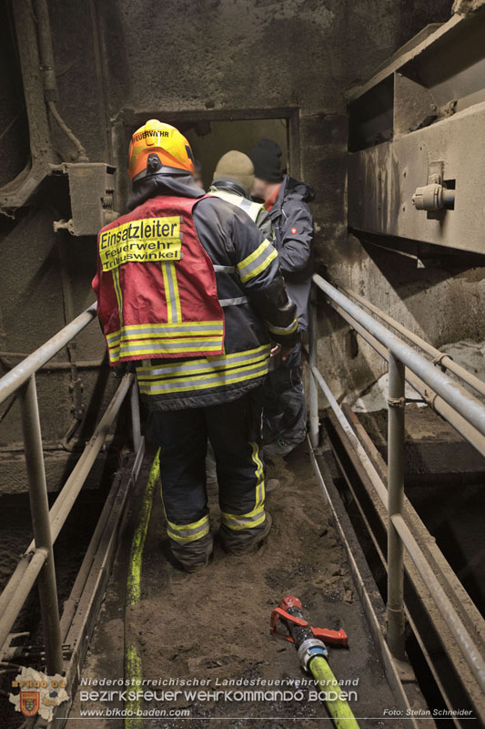 20241213_Brand im Betrieb eines Energieversorgers in Tribuswinkel Foto: Stefan Schneider BFKDO BADEN