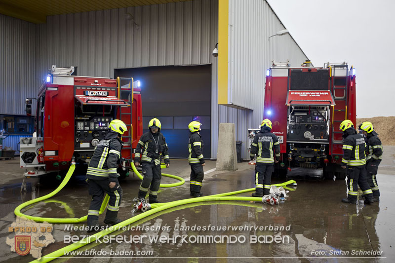 20241213_Brand im Betrieb eines Energieversorgers in Tribuswinkel Foto: Stefan Schneider BFKDO BADEN