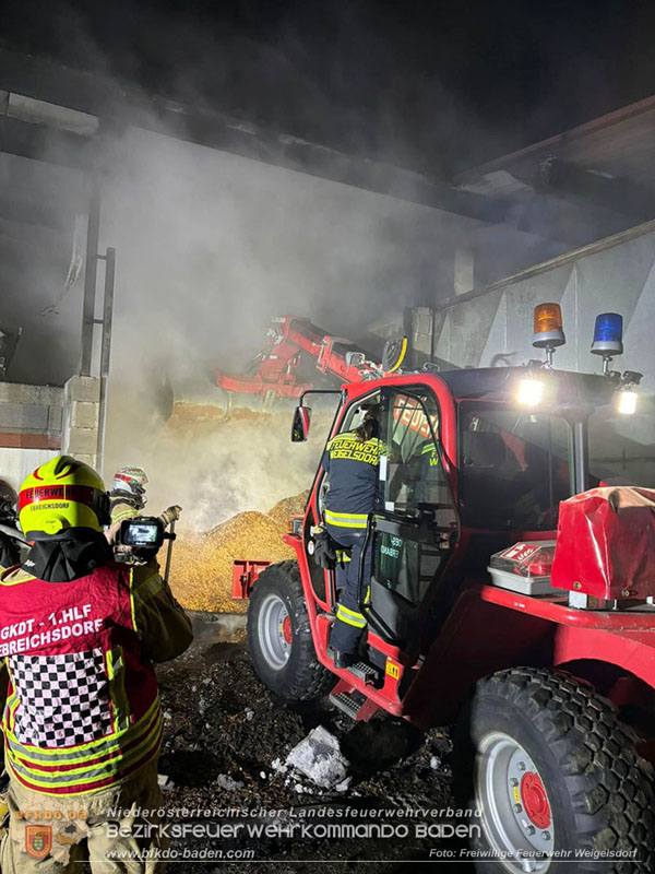 20241215_Vollbrand eines Hackschnitzelbunkers in Weigelsdorf