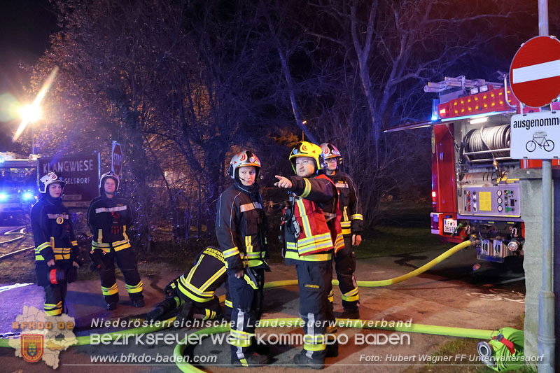 20241215_Vollbrand eines Hackschnitzelbunkers in Weigelsdorf  Foto: Hubert Wagner FF Unterwaltersdorf
