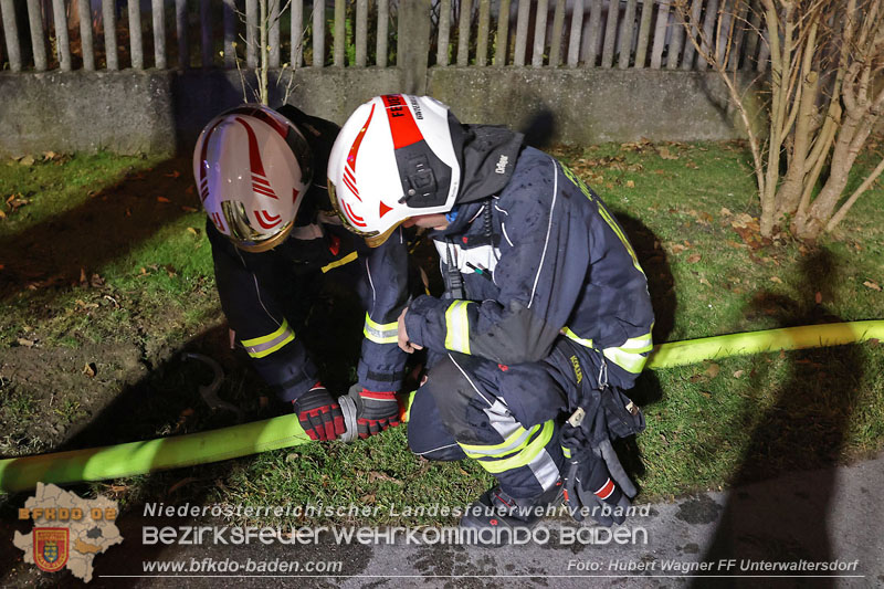 20241215_Vollbrand eines Hackschnitzelbunkers in Weigelsdorf  Foto: Hubert Wagner FF Unterwaltersdorf