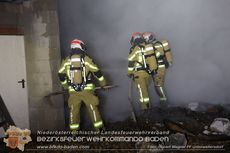 20241215_Vollbrand eines Hackschnitzelbunkers in Weigelsdorf  Foto: Hubert Wagner FF Unterwaltersdorf