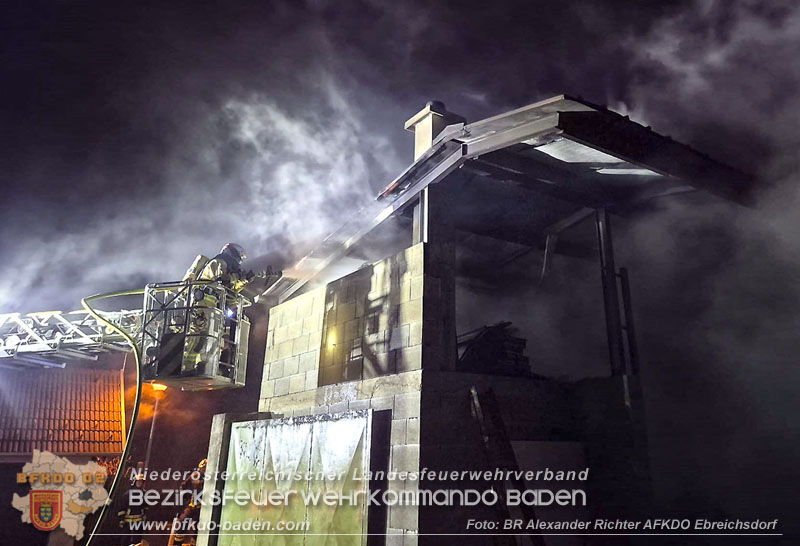 20241215_Vollbrand eines Hackschnitzelbunkers in Weigelsdorf Foto: Alexander Richter AFKDO Ebreichsdorf