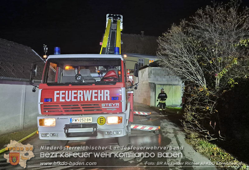 20241215_Vollbrand eines Hackschnitzelbunkers in Weigelsdorf  Foto: Alexander Richter AFKDO Ebreichsdorf