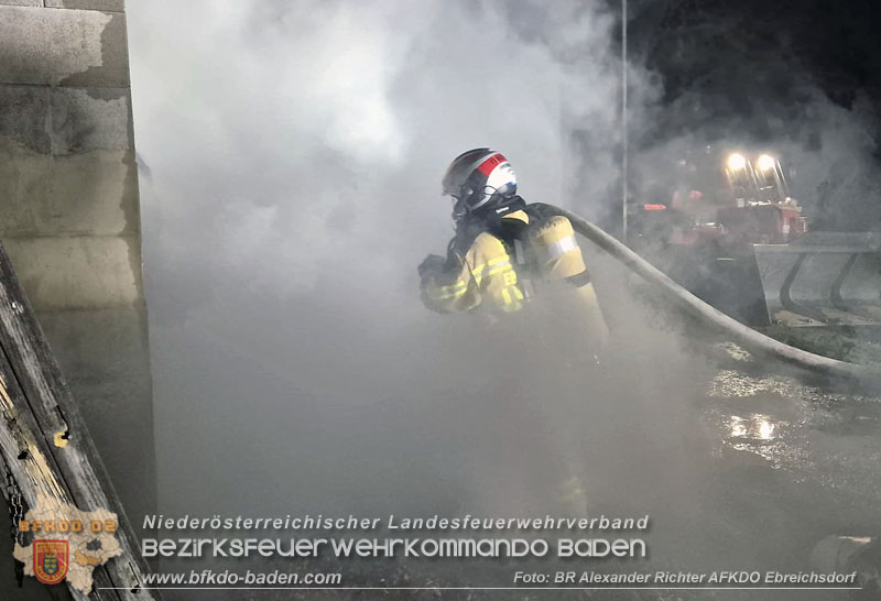 20241215_Vollbrand eines Hackschnitzelbunkers in Weigelsdorf Foto: Alexander Richter AFKDO Ebreichsdorf