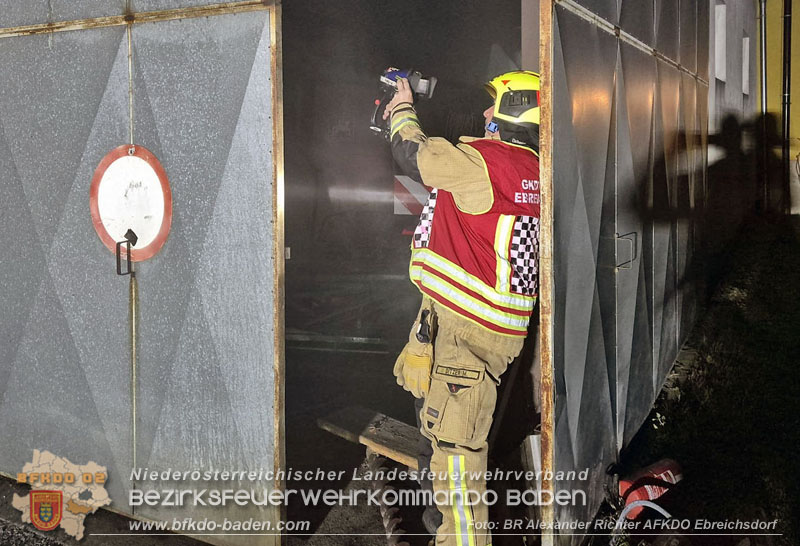 20241215_Vollbrand eines Hackschnitzelbunkers in Weigelsdorf Foto: Alexander Richter AFKDO Ebreichsdorf