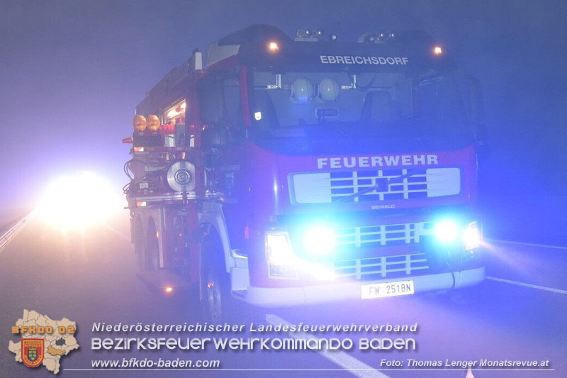 20241219_Schwerer Auffahrunfall im Nebel auf der A3 bei Ebreichsdorf   Foto: Thomas Lenger Monatsrevue.at