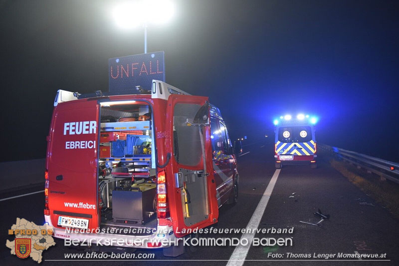 20241219_Schwerer Auffahrunfall im Nebel auf der A3 bei Ebreichsdorf Foto: Thomas Lenger Monatsrevue.at