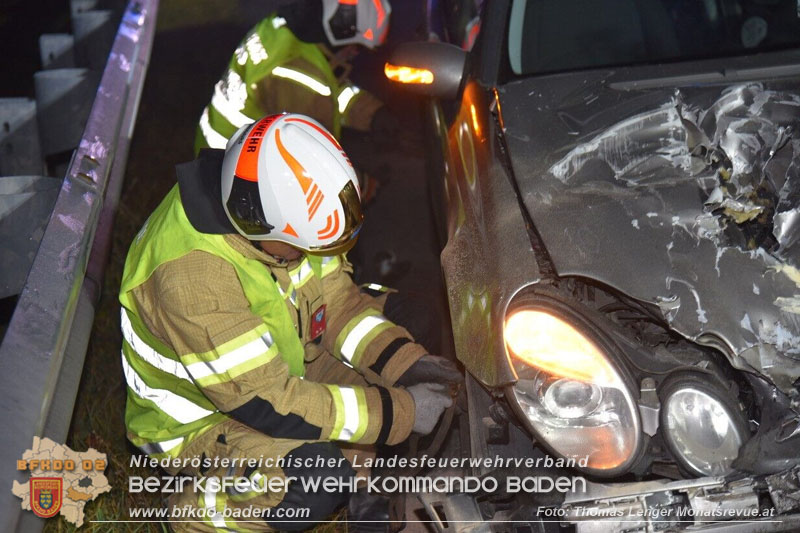 20241219_Schwerer Auffahrunfall im Nebel auf der A3 bei Ebreichsdorf Foto: Thomas Lenger Monatsrevue.at