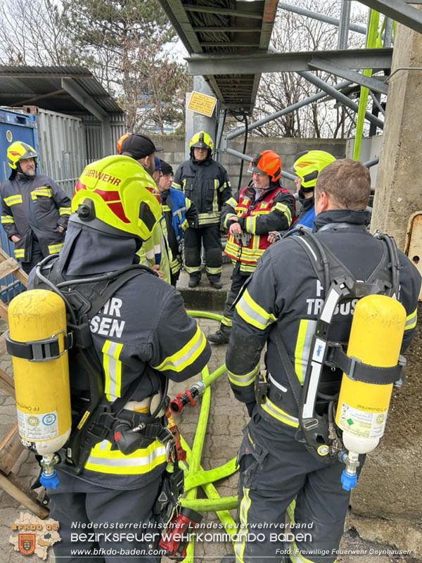 20241220_Silobrand noch rechtzeitig entdeckt  Foto: FF Oeynhausen
