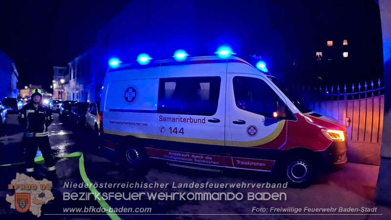 20241224 Wohnungsbrand in Baden am Hl. Abend Foto: Stefan Schneider FF Baden-Stadt 20241224 Wohnungsbrand in Baden am Hl. Abend Foto: Stefan Schneider FF Baden-Stadt