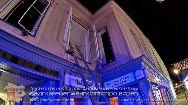 20241224 Wohnungsbrand in Baden am Hl. Abend Foto: Stefan Schneider FF Baden-Stadt 20241224 Wohnungsbrand in Baden am Hl. Abend Foto: Stefan Schneider FF Baden-Stadt