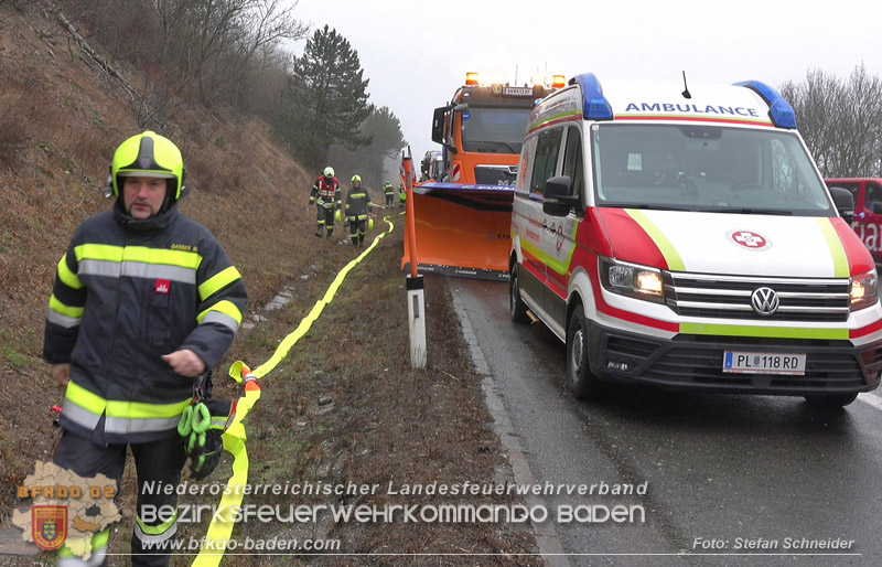 20250125_LKW-Unfall mit Gefahrgut auf der A21 bei Heiligenkreuz Foto: Stefan Schneider BFKDO BADEN 20250125_LKW-Unfall mit Gefahrgut auf der A21 bei Heiligenkreuz Foto: Stefan Schneider BFKDO BADEN