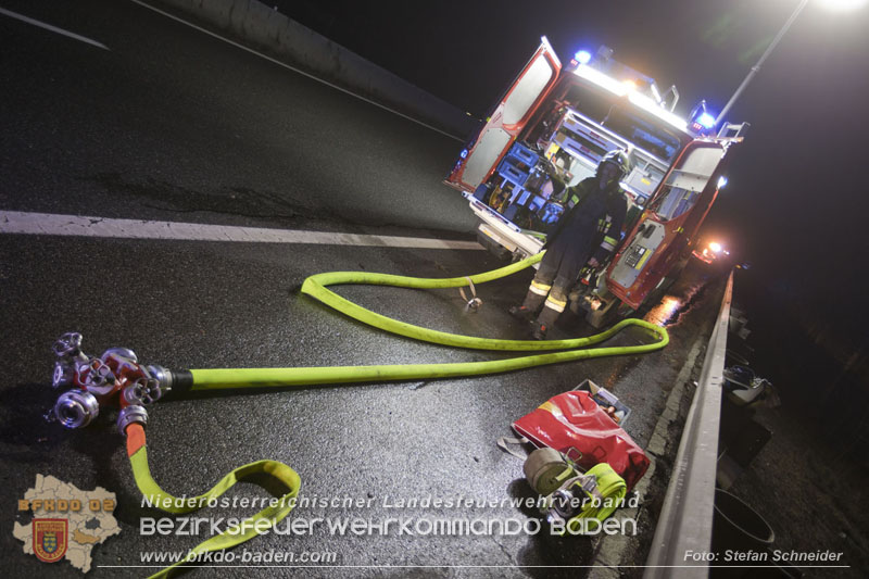 20250127_Schwerverletzter nach Horrorcrash auf der A21 bei Heiligenkreuz Bezirk Baden Foto: Stefan Schneider BFKDO BADEN 20250127_Schwerverletzter nach Horrorcrash auf der A21 bei Heiligenkreuz Bezirk Baden Foto: Stefan Schneider BFKDO BADEN