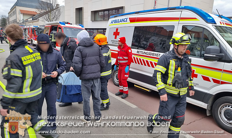 20250206_Wohnungsbrand in Badener Mehrparteienhaus - Feuerwehr rettet Personen und Tiere Foto: Stefan Schneider FF Baden-Stadt 20250206_Wohnungsbrand in Badener Mehrparteienhaus - Feuerwehr rettet Personen und Tiere Foto: Stefan Schneider FF Baden-Stadt