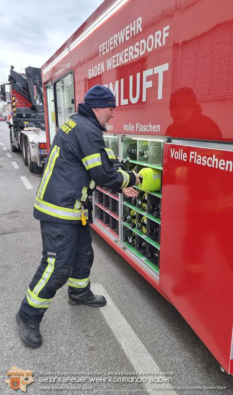 20250206_Wohnungsbrand in Badener Mehrparteienhaus - Feuerwehr rettet Personen und Tiere Foto: Stefan Schneider FF Baden-Stadt 20250206_Wohnungsbrand in Badener Mehrparteienhaus - Feuerwehr rettet Personen und Tiere Foto: Stefan Schneider FF Baden-Stadt