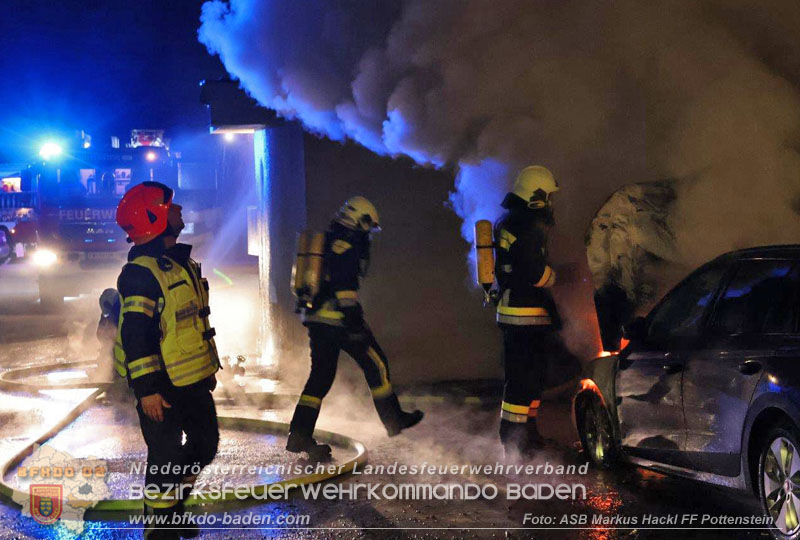 20250210_Fahrzeugbrand in Pottenstein Foto: ASB Markus Hackl FF Pottenstein 20250210_Fahrzeugbrand in Pottenstein Foto: ASB Markus Hackl FF Pottenstein