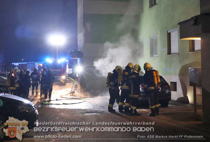 20250210_Fahrzeugbrand in Pottenstein Foto: ASB Markus Hackl FF Pottenstein 20250210_Fahrzeugbrand in Pottenstein Foto: ASB Markus Hackl FF Pottenstein