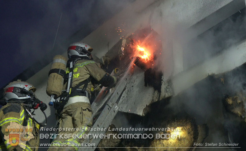20250210_Fassadenbrand in Unterwaltersdorf sorgte für Großeinsatz   Foto: Stefan Schneider BFKDO BADEN