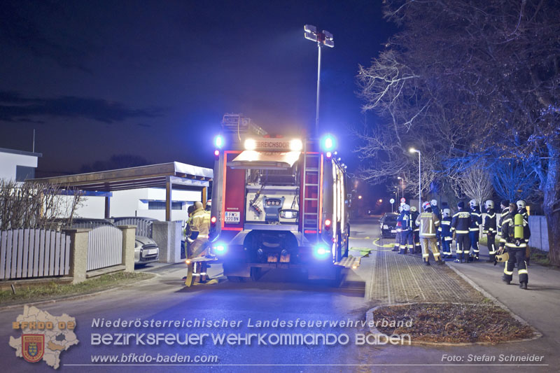 20250210_Fassadenbrand in Unterwaltersdorf sorgte für Großeinsatz   Foto: Stefan Schneider BFKDO BADEN