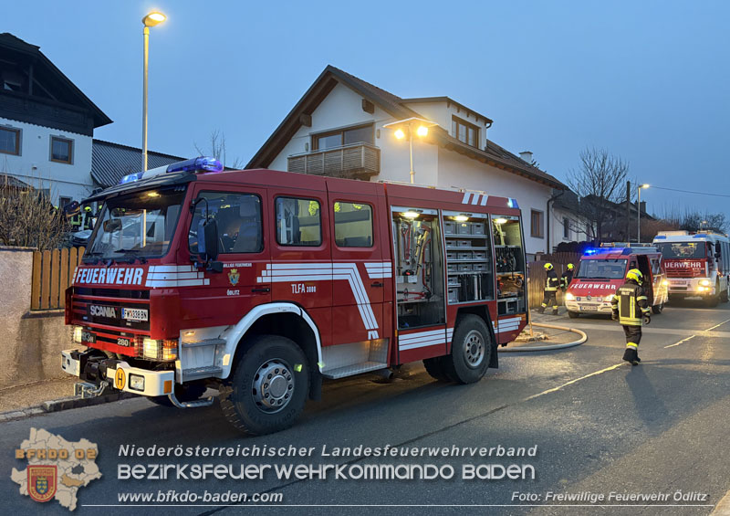 20250213_Starke Rauchentwicklung bei Kellerbrand in Ödlitz  Foto: Bernd Taxberger FF Ödlitz