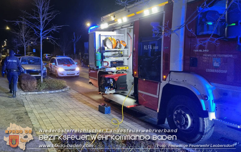 20250215_Nachkontrolle nach Brand in Leobersdorf  Foto: FF Leobersdorf