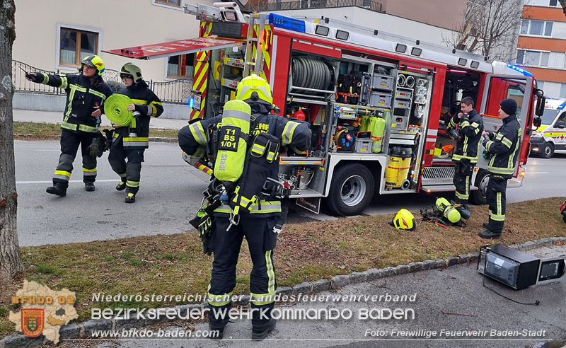 20250216_Brand einer Mikrowelle in Baden Foto: Stefan Schneider / Freiwillige Feuerwehr Baden-Stadt 20250216_Brand einer Mikrowelle in Baden Foto: Stefan Schneider / Freiwillige Feuerwehr Baden-Stadt