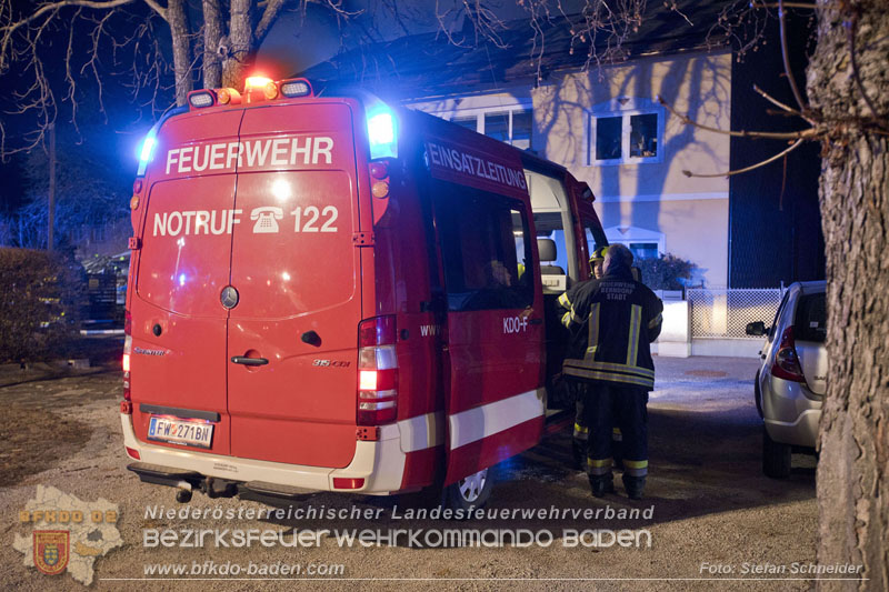 20250220 Brand eines Nebengebäudes in St.Veit a.d.Triesting   Foto: Stefan Schneider BFKDO BADEN 