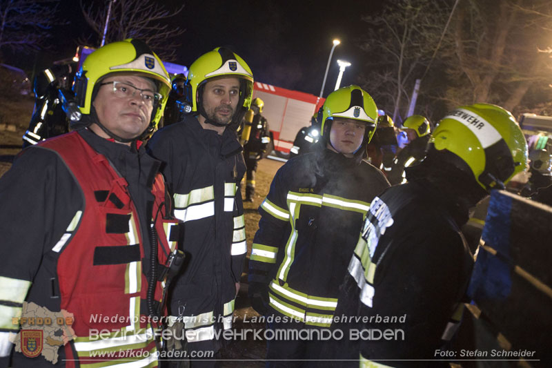 20250220 Brand eines Nebengebäudes in St.Veit a.d.Triesting   Foto: Stefan Schneider BFKDO BADEN 