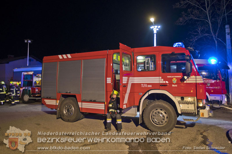 20250220 Brand eines Nebengebäudes in St.Veit a.d.Triesting   Foto: Stefan Schneider BFKDO BADEN 