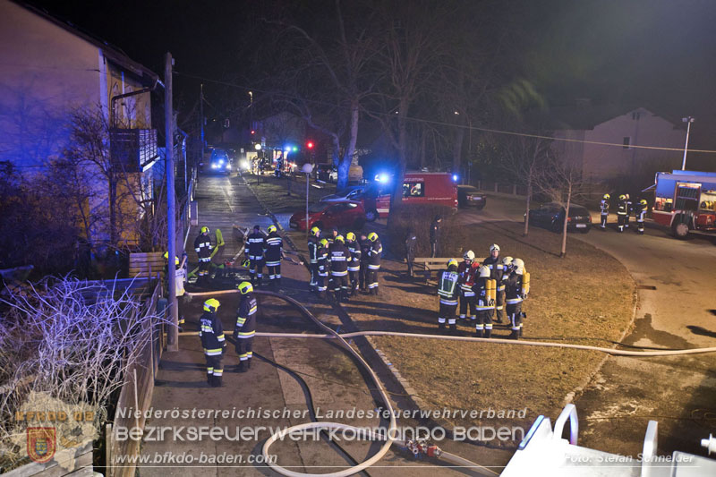 20250220 Brand eines Nebengebäudes in St.Veit a.d.Triesting   Foto: Stefan Schneider BFKDO BADEN 