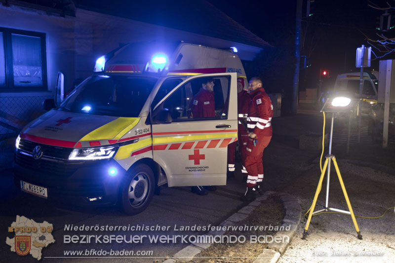 20250220 Brand eines Nebengebäudes in St.Veit a.d.Triesting   Foto: Stefan Schneider BFKDO BADEN 