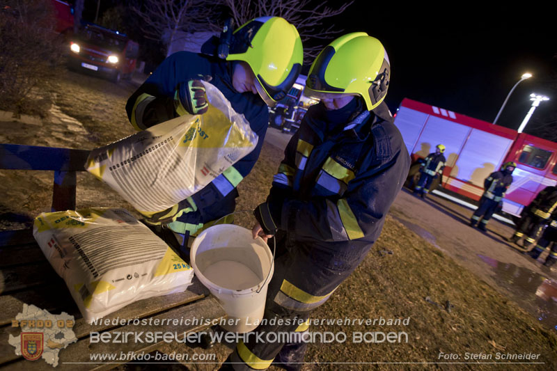 20250220 Brand eines Nebengebäudes in St.Veit a.d.Triesting   Foto: Stefan Schneider BFKDO BADEN 