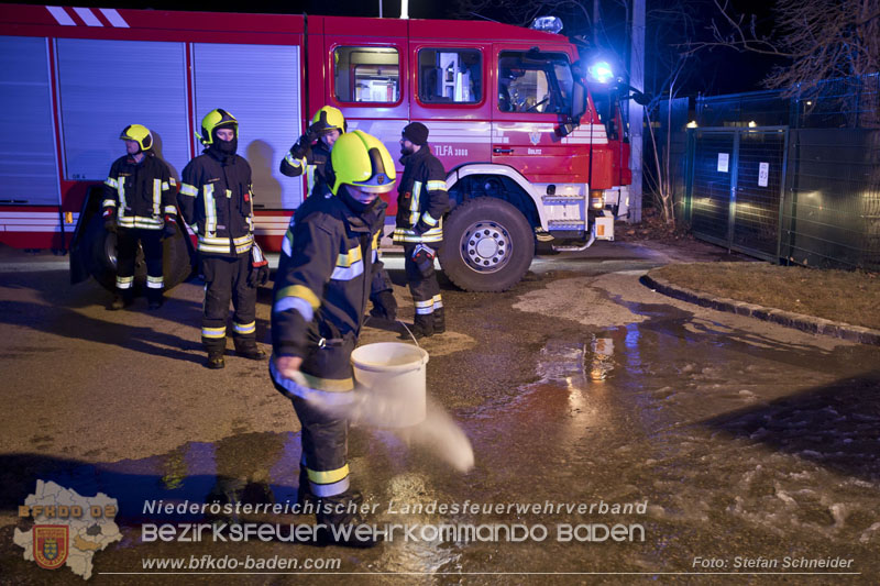 20250220 Brand eines Nebengebäudes in St.Veit a.d.Triesting   Foto: Stefan Schneider BFKDO BADEN 
